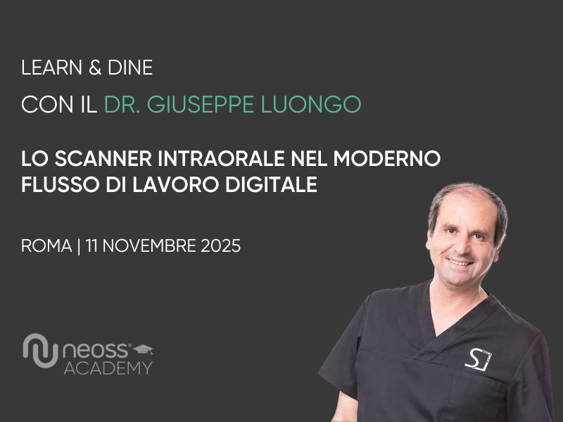 Lo Scanner intraorale nel moderno flusso di lavoro digitale