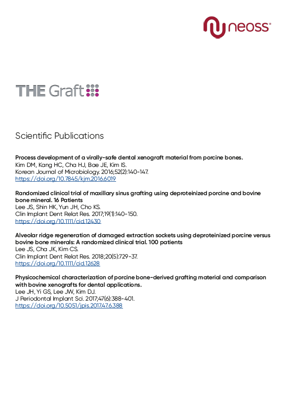 THE Graft - Scientific Publications