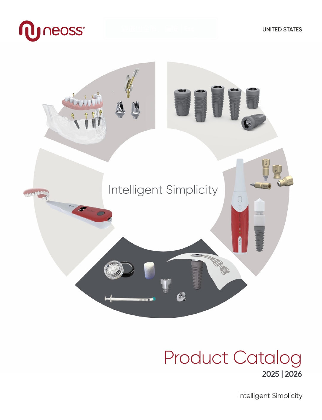 Neoss Product Catalog 2025 US