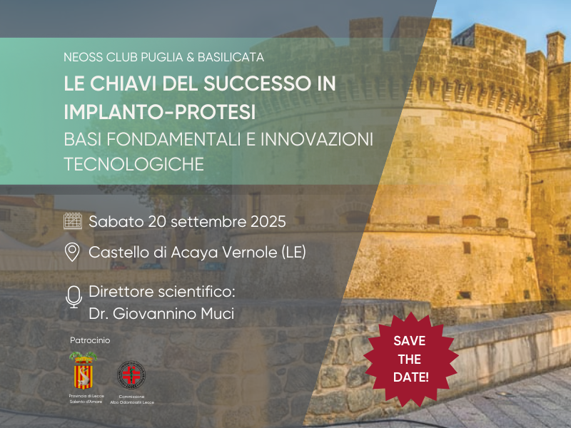 Le chiavi del successo in implanto-protesi. Basi fondamentali e innovazioni tecnologiche